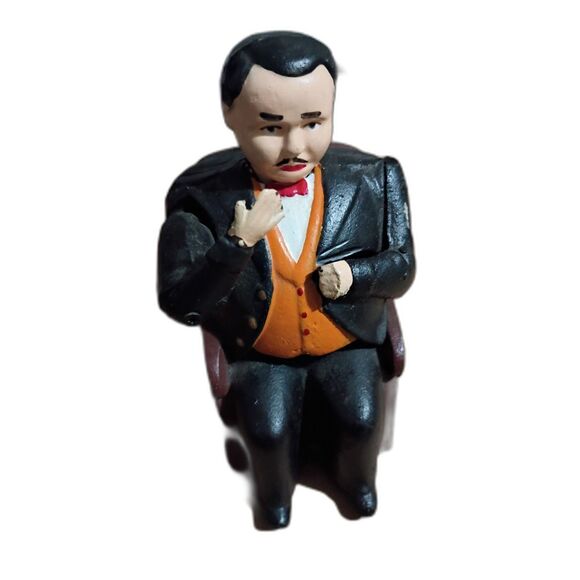 Tammany Cast Iron Mechanical Banker in Chair Coin Bank - Picture 1 of 7